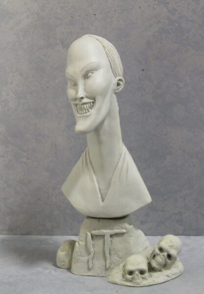 Stephen King’s "IT" Flute Lady - Rare Resin Model Bust - Image 2